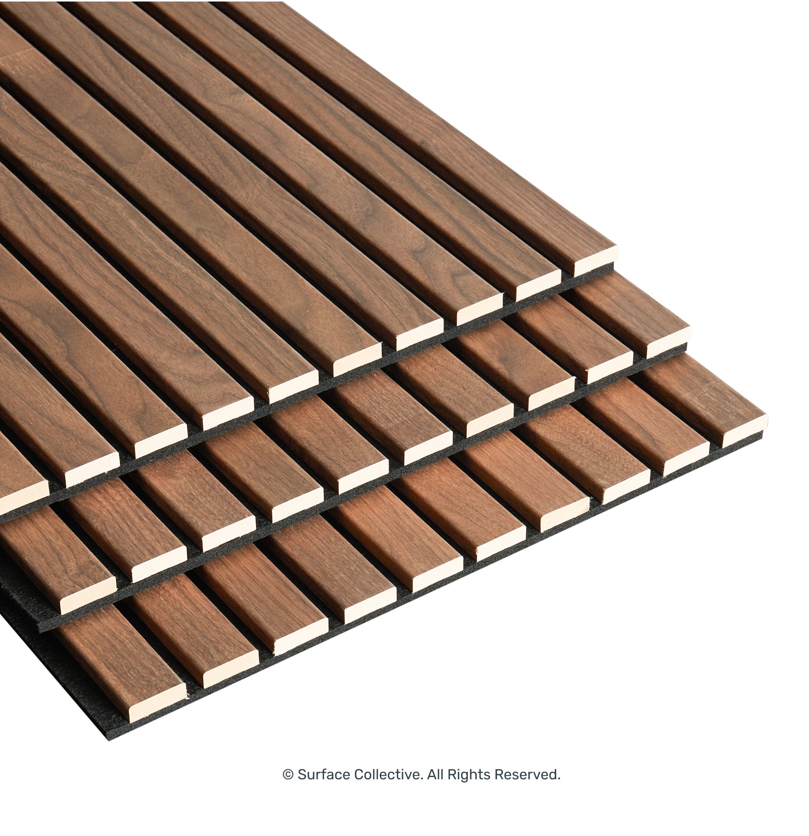 Walnut on Black - Acoustic Timber XL