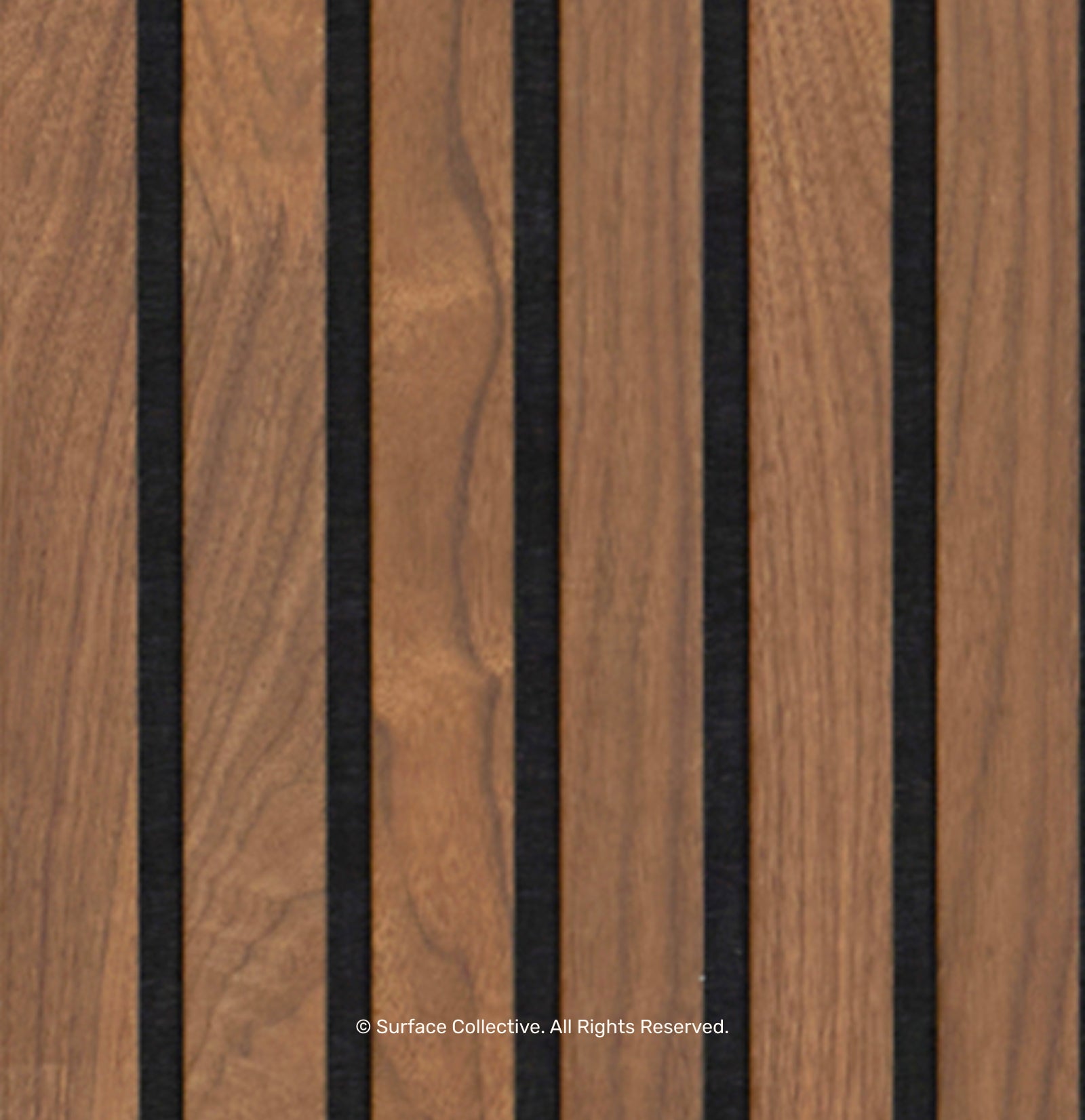 Walnut on Black - Acoustic Timber XL