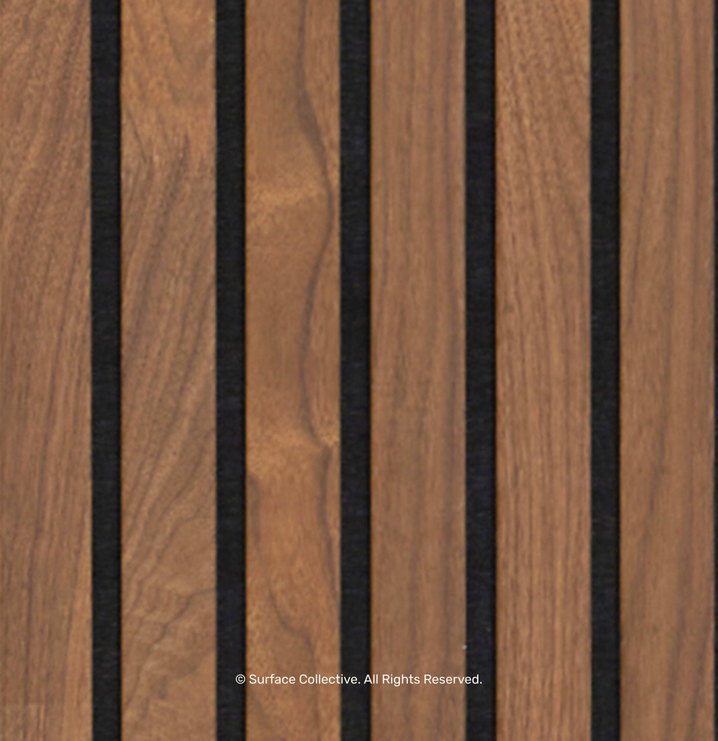 Walnut on Black - Acoustic Timber XL