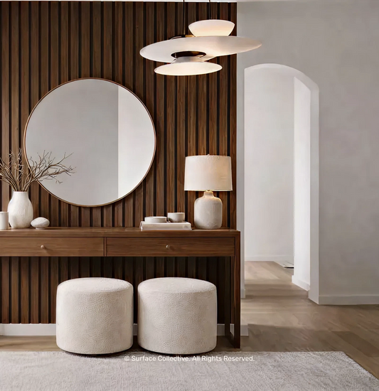 Walnut on Black - Acoustic Timber XL