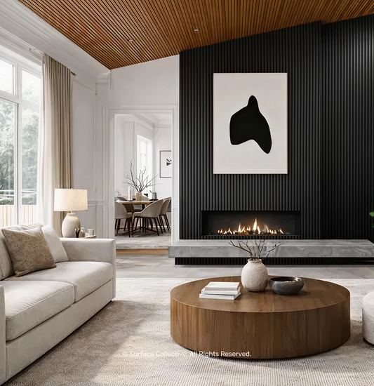 Black on Black - Acoustic Timber Slat