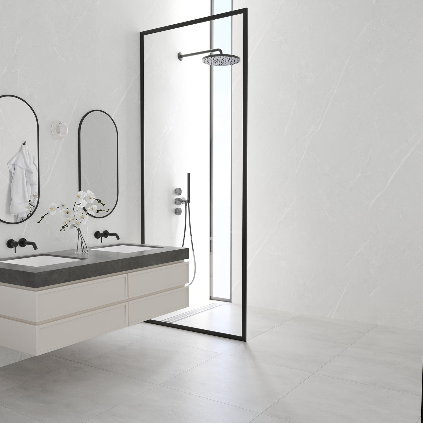 Light Grey Marble – Stone Wall Panels